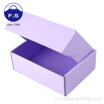 Impresión Caja de zapatos de empaque de cartón de cartón personalizado